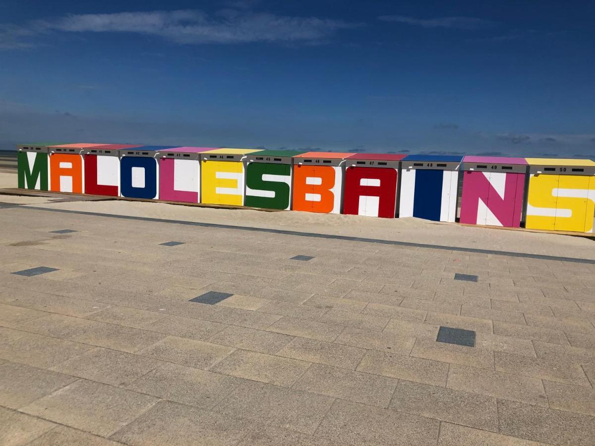 Appartement Sur La Plage De Malo Les Bains Vue Mer Dunkirk Esterno foto